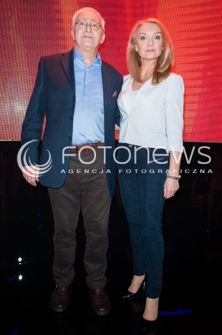  17.02.2015 WARSZAWA<br />PREZENTACJA RAMOWKI TVP2<br />N/Z MICHAL GRUDZINSKI HALINA SKOCZYNSKA<br /> 