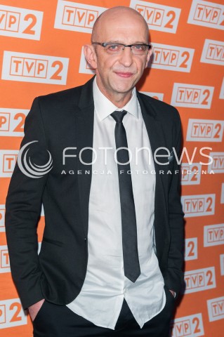  17.02.2015 WARSZAWA<br />PREZENTACJA RAMOWKI TVP2<br />N/Z JANUSZ CHABIOR<br /> 