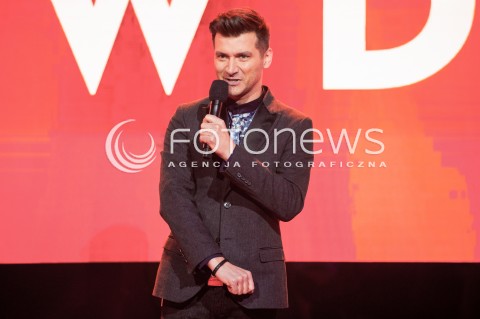  17.02.2015 WARSZAWA<br />PREZENTACJA RAMOWKI TVP2<br />N/Z TOMASZ KAMMEL<br /> 