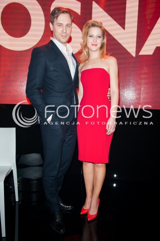  17.02.2015 WARSZAWA<br />PREZENTACJA RAMOWKI TVP2<br />N/Z ALEKSANDRA DOMANSKA STEFAN PAWLOWSKI<br /> 