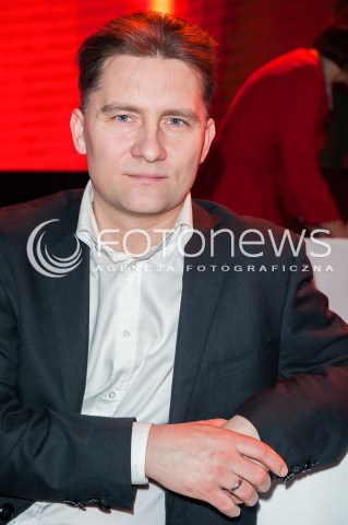  17.02.2015 WARSZAWA<br />PREZENTACJA RAMOWKI TVP2<br />N/Z TOMASZ PIATKOWSKI<br /> 