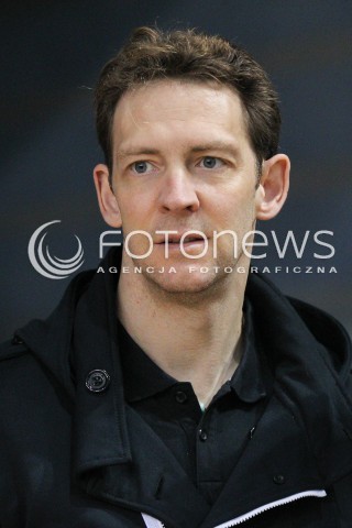  18.02.2015 RZESZOW POLAND<br />SIATKOWKA LIGA MISTRZOW MEN CEV VOLLEYBALL CHAMPIONS LEAGUE 2014/2015 <br />MATCH ASSECO RESOVIA RZESZOW - VFB FRIEDRICHSHAFEN<br />N/Z STEPHANE ANTIGA GLOWKA PORTRET SYLWETKA<br /> 