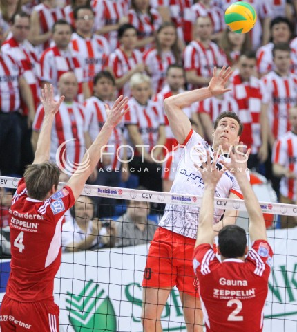  18.02.2015 RZESZOW POLAND<br />SIATKOWKA LIGA MISTRZOW MEN CEV VOLLEYBALL CHAMPIONS LEAGUE 2014/2015 <br />MATCH ASSECO RESOVIA RZESZOW - VFB FRIEDRICHSHAFEN<br />N/Z JOCHEN SCHOPS <br /> 