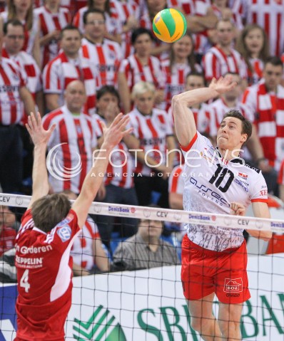  18.02.2015 RZESZOW POLAND<br />SIATKOWKA LIGA MISTRZOW MEN CEV VOLLEYBALL CHAMPIONS LEAGUE 2014/2015 <br />MATCH ASSECO RESOVIA RZESZOW - VFB FRIEDRICHSHAFEN<br />N/Z JOCHEN SCHOPS <br /> 