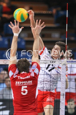  18.02.2015 RZESZOW POLAND<br />SIATKOWKA LIGA MISTRZOW MEN CEV VOLLEYBALL CHAMPIONS LEAGUE 2014/2015 <br />MATCH ASSECO RESOVIA RZESZOW - VFB FRIEDRICHSHAFEN<br />N/Z NIKOLAY PENCZEV ( PENCHEV ) <br /> 