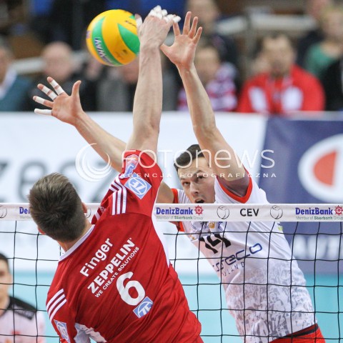  18.02.2015 RZESZOW POLAND<br />SIATKOWKA LIGA MISTRZOW MEN CEV VOLLEYBALL CHAMPIONS LEAGUE 2014/2015 <br />MATCH ASSECO RESOVIA RZESZOW - VFB FRIEDRICHSHAFEN<br />N/Z RAFAL BUSZEK <br /> 