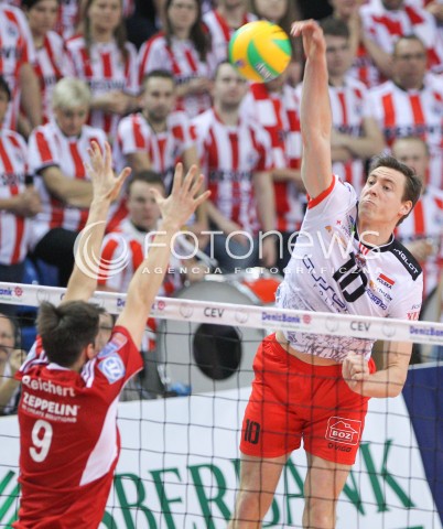  18.02.2015 RZESZOW POLAND<br />SIATKOWKA LIGA MISTRZOW MEN CEV VOLLEYBALL CHAMPIONS LEAGUE 2014/2015 <br />MATCH ASSECO RESOVIA RZESZOW - VFB FRIEDRICHSHAFEN<br />N/Z JOCHEN SCHOPS <br /> 