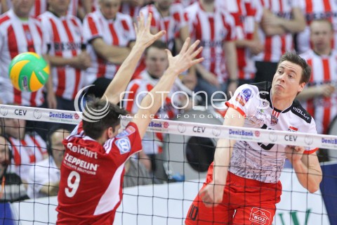  18.02.2015 RZESZOW POLAND<br />SIATKOWKA LIGA MISTRZOW MEN CEV VOLLEYBALL CHAMPIONS LEAGUE 2014/2015 <br />MATCH ASSECO RESOVIA RZESZOW - VFB FRIEDRICHSHAFEN<br />N/Z JOCHEN SCHOPS <br /> 