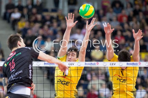  19.02.2015 LODZ POLAND<br />
SIATKOWKA LIGA MISTRZOW MEN CEV VOLLEYBALL CHAMPIONS LEAGUE 2014/2015<br />
MATCH PGE SKRA BELCHATOW - CUCINE LUBE TREIA<br />
N/Z URIARTE NICOLAS<br />
 