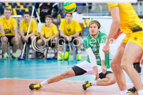  19.02.2015 LODZ POLAND<br />
SIATKOWKA LIGA MISTRZOW MEN CEV VOLLEYBALL CHAMPIONS LEAGUE 2014/2015<br />
MATCH PGE SKRA BELCHATOW - CUCINE LUBE TREIA<br />
N/Z TILLE FERDINAND<br />
 