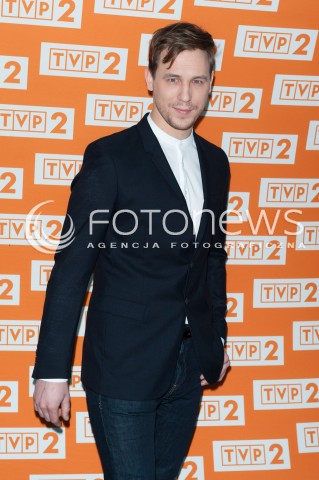  20.02.2015 WARSZAWA TVP<br />POKAZ PRASOWY SERIALU O MNIE SIE NIE MARTW<br />N/Z STEFAN PAWLOWSKI<br /> 
