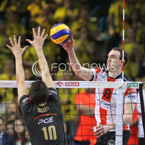  21.02.2015 RZESZOW<br />SIATKOWKA PLUSLIGA 2014/2015 MEN VOLLEYBALL POLAND POLISH PLUS LIGA LEAGUE SEASON 2014/2015<br />MECZ ASSECO RESOVIA - PGE SKRA BELCHATOW<br />N/Z MARKO IVOVIC <br /> 