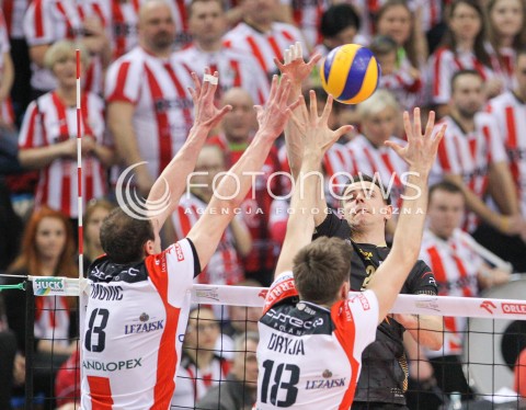  21.02.2015 RZESZOW<br />SIATKOWKA PLUSLIGA 2014/2015 MEN VOLLEYBALL POLAND POLISH PLUS LIGA LEAGUE SEASON 2014/2015<br />MECZ ASSECO RESOVIA - PGE SKRA BELCHATOW<br />N/Z MARIUSZ WLAZLY <br /> 
