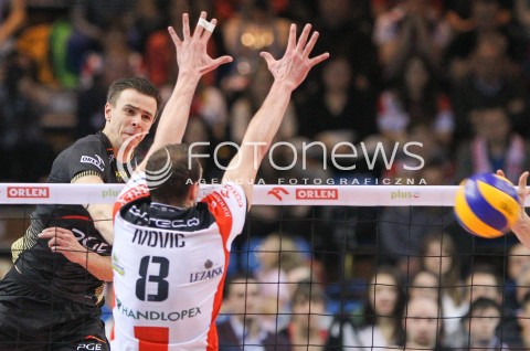  21.02.2015 RZESZOW<br />SIATKOWKA PLUSLIGA 2014/2015 MEN VOLLEYBALL POLAND POLISH PLUS LIGA LEAGUE SEASON 2014/2015<br />MECZ ASSECO RESOVIA - PGE SKRA BELCHATOW<br />N/Z MARIUSZ WLAZLY <br /> 