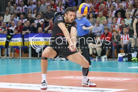  21.02.2015 RZESZOW<br />SIATKOWKA PLUSLIGA 2014/2015 MEN VOLLEYBALL POLAND POLISH PLUS LIGA LEAGUE SEASON 2014/2015<br />MECZ ASSECO RESOVIA - PGE SKRA BELCHATOW<br />N/Z MICHAL WINIARSKI<br /> 