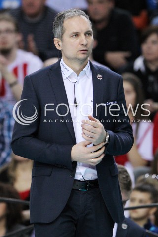  21.02.2015 RZESZOW<br />SIATKOWKA PLUSLIGA 2014/2015 MEN VOLLEYBALL POLAND POLISH PLUS LIGA LEAGUE SEASON 2014/2015<br />MECZ ASSECO RESOVIA - PGE SKRA BELCHATOW<br />N/Z ANDRZEJ KOWAL - TRENER ( HEAD COACH ) SYLWETKA<br /> 