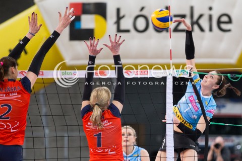  23.02.2015 LODZ <br />
SIATKOWKA ORLEN LIGA SEZON 2014/2015 VOLLEYBALL POLISH SEASON <br />
BEEF MASTER BUDOWLANI LODZ - TAURON BANIMEX MKS DABROWA GORNICZA <br />
N/Z GINA MANCUSO<br />
 