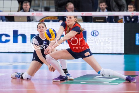  23.02.2015 LODZ <br />
SIATKOWKA ORLEN LIGA SEZON 2014/2015 VOLLEYBALL POLISH SEASON <br />
BEEF MASTER BUDOWLANI LODZ - TAURON BANIMEX MKS DABROWA GORNICZA <br />
N/Z EWELINA SIECZKA<br />
 