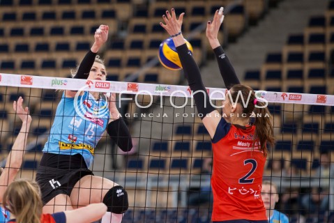  23.02.2015 LODZ <br />
SIATKOWKA ORLEN LIGA SEZON 2014/2015 VOLLEYBALL POLISH SEASON <br />
BEEF MASTER BUDOWLANI LODZ - TAURON BANIMEX MKS DABROWA GORNICZA <br />
N/Z DOMINIKA SOBOLEWSKA<br />
 