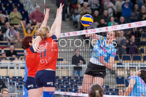  23.02.2015 LODZ <br />
SIATKOWKA ORLEN LIGA SEZON 2014/2015 VOLLEYBALL POLISH SEASON <br />
BEEF MASTER BUDOWLANI LODZ - TAURON BANIMEX MKS DABROWA GORNICZA <br />
N/Z ELEONORA DZIEKIEWICZ<br />
 