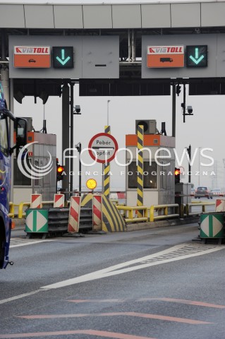  23.02.2015 KATOWICE<br />AUTOSTRADA<br />N/Z BRAMKI NA AUTOSTRADZIE<br /> 