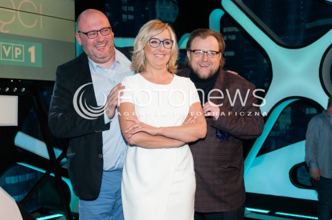  23.02.2015 WARSZAWA TVP<br />
PROGRAM SWIAT SIE KRECI<br />
N/Z AGATA MLYNARSKA MICHAL PIELA OLAF LUBASZENKO<br />
 