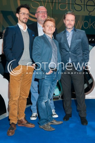  23.02.2015 WARSZAWA TVP<br />
PROGRAM SWIAT SIE KRECI<br />
N/Z MICHAL PIELA RAFAL CIESZYNSKI ARTUR PONTEK ARTUR ZMIJEWSKI<br />
 