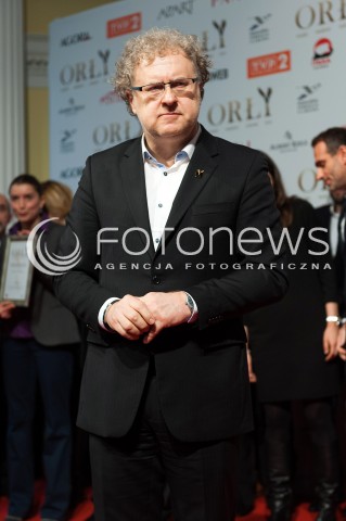  25.02.2015 WARSZAWA<br />SPOTKANIE Z NOMINOWANYMI DO NAGROD FILMOWYCH ORLY 2015<br />N/Z DARIUSZ JABLONSKI<br /> 