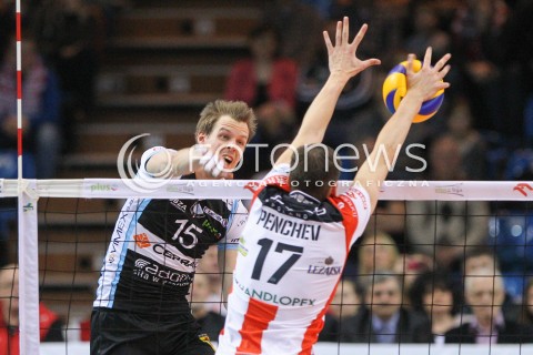  28.02.2015 RZESZOW<br />SIATKOWKA PLUSLIGA 2014/2015 MEN VOLLEYBALL POLAND POLISH PLUS LIGA LEAGUE SEASON 2014/2015<br />MECZ ASSECO RESOVIA - CERRAD CZARNI RADOM<br />N/Z MIKKO OIVANEN <br /> 