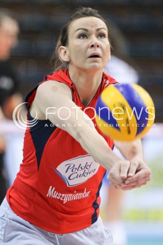  02.03.2015 RZESZOW<br />SIATKOWKA ORLEN LIGA 2014/2015 WOMEN VOLLEYBALL POLAND POLISH ORLENLIGA LEAGUE SEASON 2014/2015<br />MECZ DEVELOPRES SKYRES RZESZOW - POLSKI CUKIER MUSZYNIANKA MKS MUSZYNA<br />N/Z SYLWIA WOJCIESKA SYLWETKA <br /> 