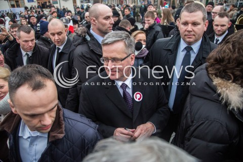  07.03.2015 PIASECZNO<br />PREZYDENT RP BRONISLAW KOMOROWSKI W PIASECZNIE<br />N/Z BRONISLAW KOMOROWSKI <br /> 