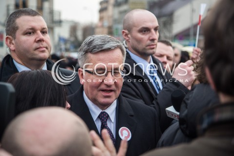  07.03.2015 PIASECZNO<br />PREZYDENT RP BRONISLAW KOMOROWSKI W PIASECZNIE<br />N/Z BRONISLAW KOMOROWSKI <br /> 