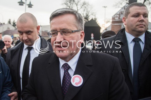  07.03.2015 PIASECZNO<br />PREZYDENT RP BRONISLAW KOMOROWSKI W PIASECZNIE<br />N/Z BRONISLAW KOMOROWSKI <br /> 