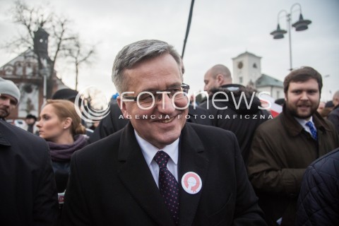  07.03.2015 PIASECZNO<br />PREZYDENT RP BRONISLAW KOMOROWSKI W PIASECZNIE<br />N/Z BRONISLAW KOMOROWSKI <br /> 