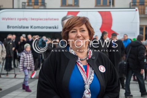  07.03.2015 PIASECZNO<br />PREZYDENT RP BRONISLAW KOMOROWSKI W PIASECZNIE<br />N/Z ANNA KOMOROWSKA<br /> 