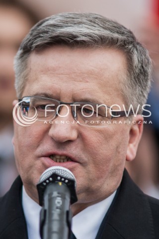  07.03.2015 PIASECZNO<br />PREZYDENT RP BRONISLAW KOMOROWSKI W PIASECZNIE<br />N/Z BRONISLAW KOMOROWSKI<br /> 