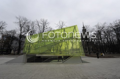  08.03.2015 WARSZAWA <br />OTWARCIE DRUGIEJ LINII METRA<br />N/Z WEJSCIE NA STACJE METRA PALAC KULTURY<br /> 