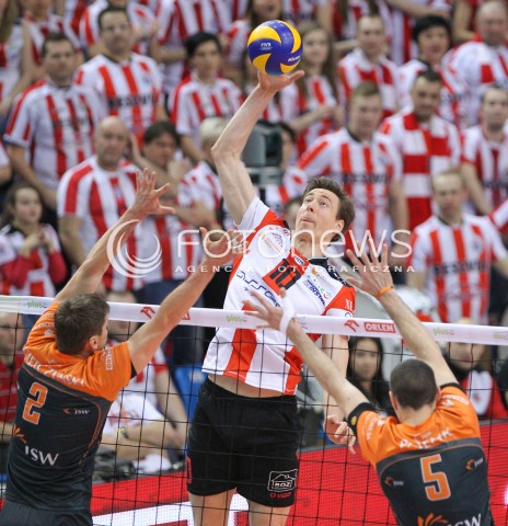  08.03.2015 RZESZOW<br />SIATKOWKA PLUSLIGA 2014/2015 MEN VOLLEYBALL POLAND POLISH PLUS LIGA LEAGUE SEASON 2014/2015<br />MECZ ASSECO RESOVIA - JASTRZEBSKI WEGIEL<br />N/Z JOCHEN SCHOPS <br /> 