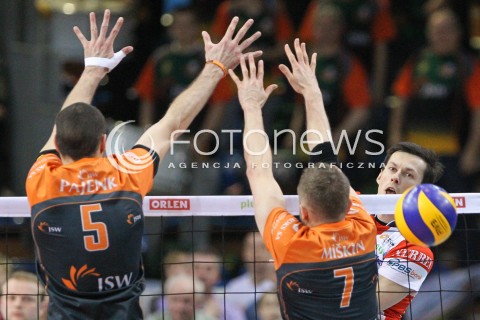  08.03.2015 RZESZOW<br />SIATKOWKA PLUSLIGA 2014/2015 MEN VOLLEYBALL POLAND POLISH PLUS LIGA LEAGUE SEASON 2014/2015<br />MECZ ASSECO RESOVIA - JASTRZEBSKI WEGIEL<br />N/Z RAFAL BUSZEK <br /> 