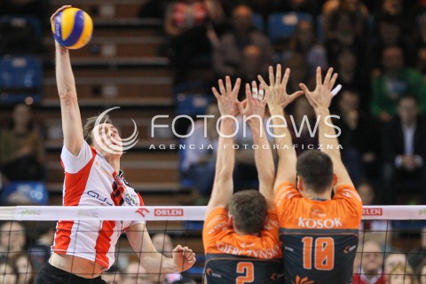  08.03.2015 RZESZOW<br />SIATKOWKA PLUSLIGA 2014/2015 MEN VOLLEYBALL POLAND POLISH PLUS LIGA LEAGUE SEASON 2014/2015<br />MECZ ASSECO RESOVIA - JASTRZEBSKI WEGIEL<br />N/Z JOCHEN SCHOPS <br /> 