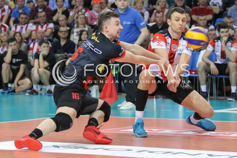  08.03.2015 RZESZOW<br />SIATKOWKA PLUSLIGA 2014/2015 MEN VOLLEYBALL POLAND POLISH PLUS LIGA LEAGUE SEASON 2014/2015<br />MECZ ASSECO RESOVIA - JASTRZEBSKI WEGIEL<br />N/Z KRZYSZTOF IGNACZAK PAUL LOTMAN <br /> 