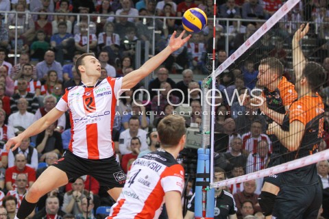  08.03.2015 RZESZOW<br />SIATKOWKA PLUSLIGA 2014/2015 MEN VOLLEYBALL POLAND POLISH PLUS LIGA LEAGUE SEASON 2014/2015<br />MECZ ASSECO RESOVIA - JASTRZEBSKI WEGIEL<br />N/Z PAUL LOTMAN <br /> 