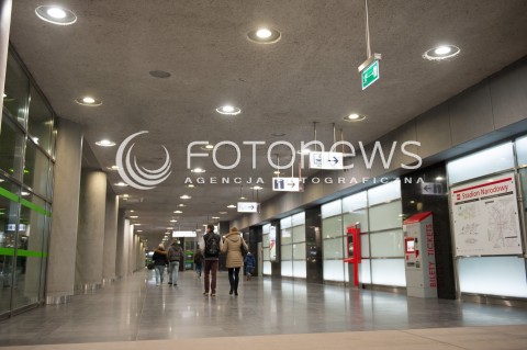  08.03.2015 WARSZAWA<br />OTWARCIE II LINI METRA <br />N/Z WNETRZE STACJI STADION NARODOWY<br /> 