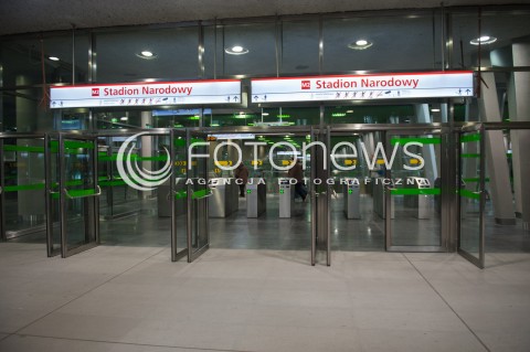 08.03.2015 WARSZAWA<br />OTWARCIE II LINI METRA <br />N/Z STACJA STADION NARODOWY<br /> 