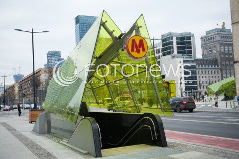  08.03.2015 WARSZAWA<br />OTWARCIE II LINI METRA <br />N/Z WYJSCIE Z METRA<br /> 