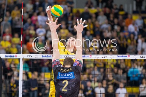  11.03.2015 LODZ POLAND<br />
SIATKOWKA LIGA MISTRZOW MEN CEV VOLLEYBALL CHAMPIONS LEAGUE 2014/2015<br />
MATCH PGE SKRA BELCHATOW - SIR SAFETY PERUGIA<br />
N/Z MARIUSZ WLAZLY<br />
 