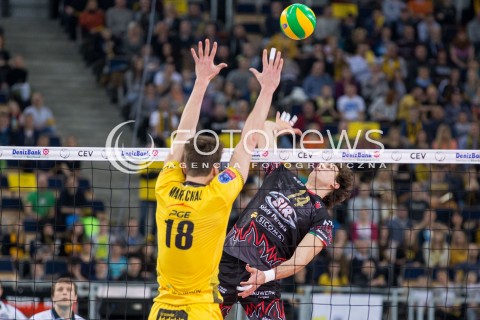  11.03.2015 LODZ POLAND<br />
SIATKOWKA LIGA MISTRZOW MEN CEV VOLLEYBALL CHAMPIONS LEAGUE 2014/2015<br />
MATCH PGE SKRA BELCHATOW - SIR SAFETY PERUGIA<br />
N/Z ALEKSANDAR ATANASIJEVIC<br />
 