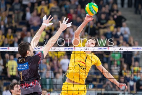  11.03.2015 LODZ POLAND<br />
SIATKOWKA LIGA MISTRZOW MEN CEV VOLLEYBALL CHAMPIONS LEAGUE 2014/2015<br />
MATCH PGE SKRA BELCHATOW - SIR SAFETY PERUGIA<br />
N/Z SRECKO LISINAC<br />
 