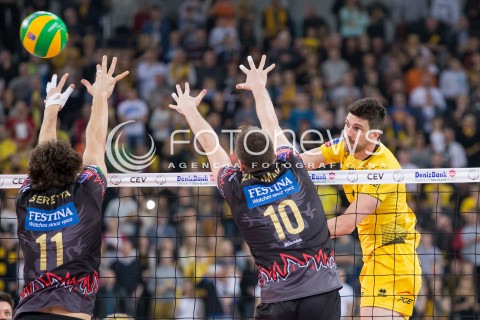  11.03.2015 LODZ POLAND<br />
SIATKOWKA LIGA MISTRZOW MEN CEV VOLLEYBALL CHAMPIONS LEAGUE 2014/2015<br />
MATCH PGE SKRA BELCHATOW - SIR SAFETY PERUGIA<br />
N/Z FACUNDO CONTE<br />
 
