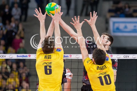  11.03.2015 LODZ POLAND<br />
SIATKOWKA LIGA MISTRZOW MEN CEV VOLLEYBALL CHAMPIONS LEAGUE 2014/2015<br />
MATCH PGE SKRA BELCHATOW - SIR SAFETY PERUGIA<br />
N/Z JOSEPH SUNDER<br />
 